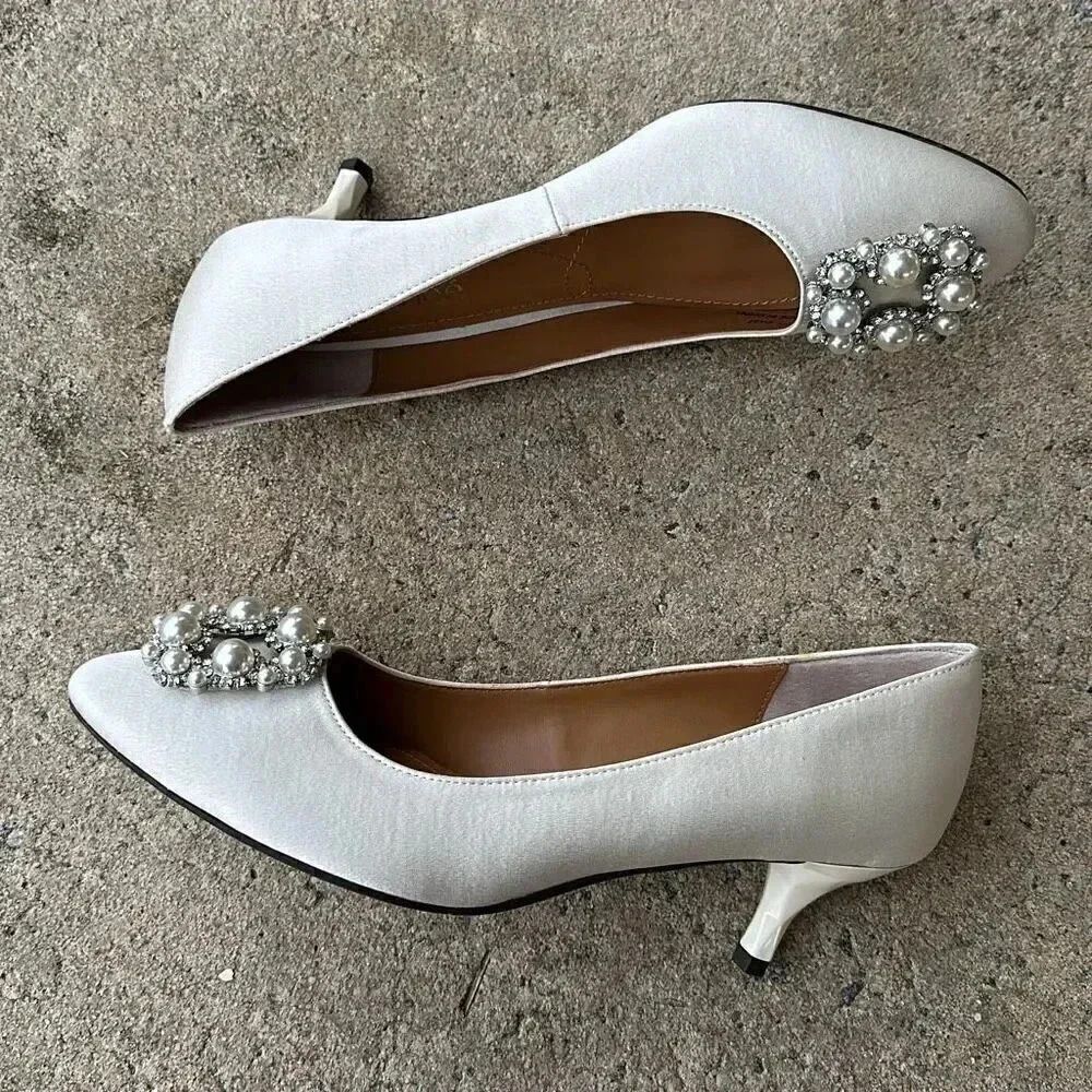J. Renee Dawsyn Pointed Toe Pump Women’s Size 8.5 - Picture 7 of 14